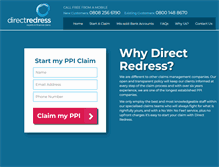 Tablet Screenshot of directredress.com